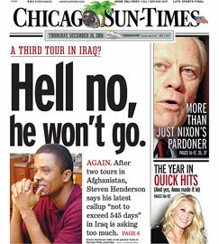 Chicago Sun-Times Cover